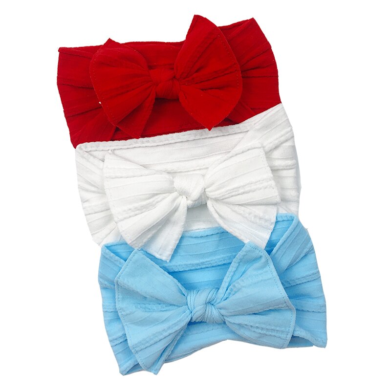 Elastic Baby Head Turbans (3 pcs)